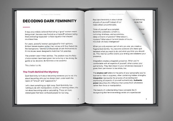 The Power of Dark feminity